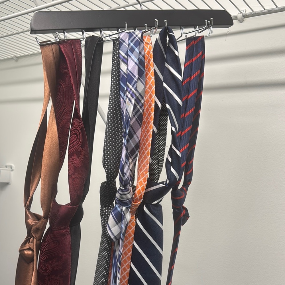 Elegant Men's Tie Collection - Assorted Colors, $9 each